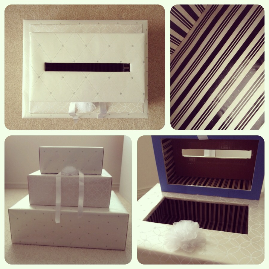 wedding card box