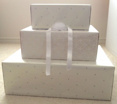 [WEDDING] TIERED GIFT CARD BOX