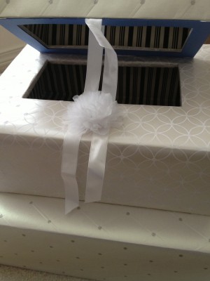 [WEDDING] TIERED GIFT CARD BOX