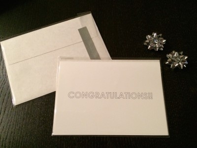 [ETSY] CONGRATULATIONS CARDS