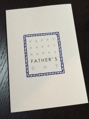 [ETSY] EMBROIDERED FATHER'S DAY CARDS