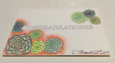 [ETSY] CONGRATULATIONS SAMPLE