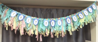 BABY SHOWER GARLAND