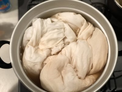 [AVOCADO DYE] DYEING